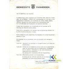 Pannerden Afscheid Burgemeester A.Havermans dec. 1968 Coll.A.Havermans (3)